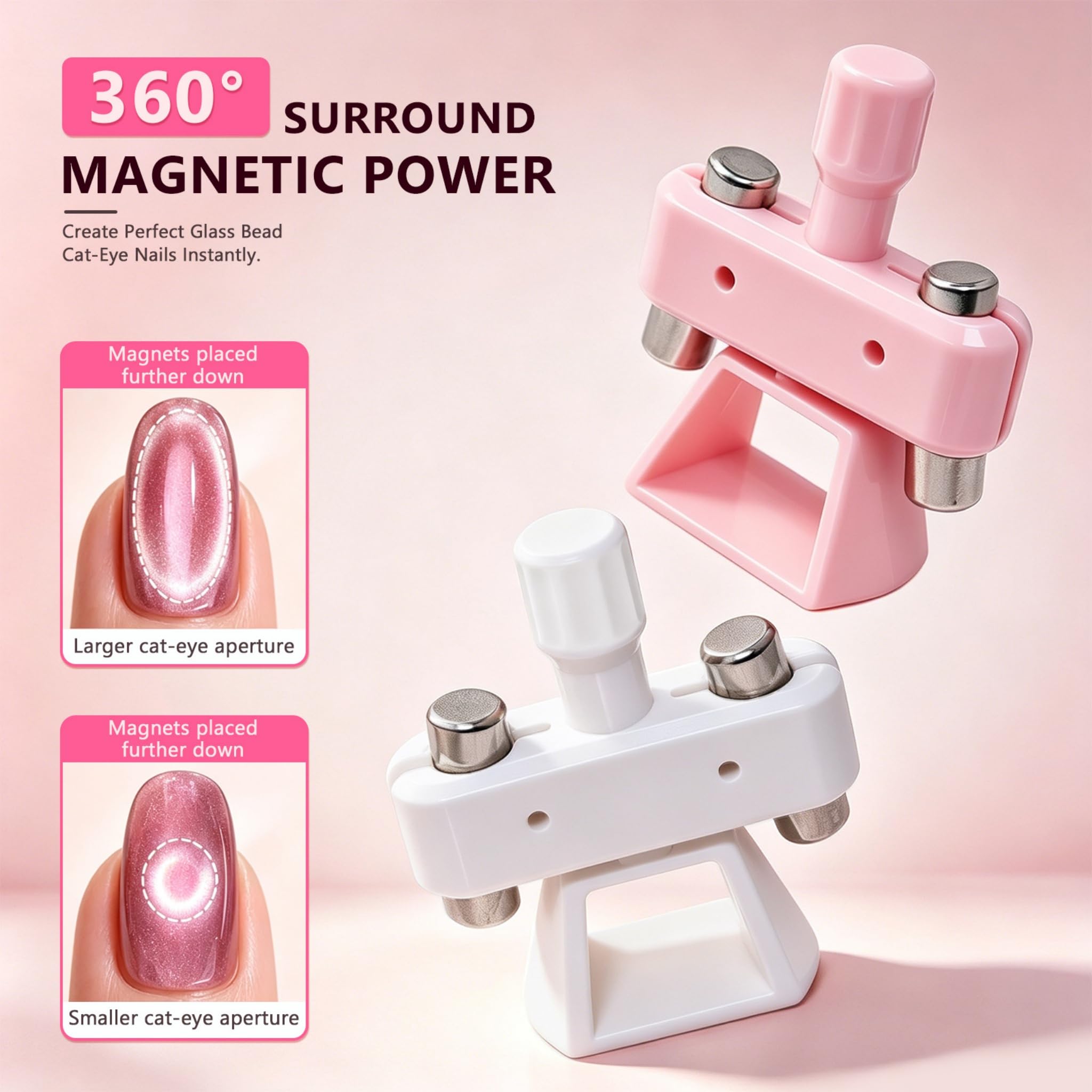 Nail Art Full Color - Kedi Gözü Mıknatıs Seti Tırnak Sanatı