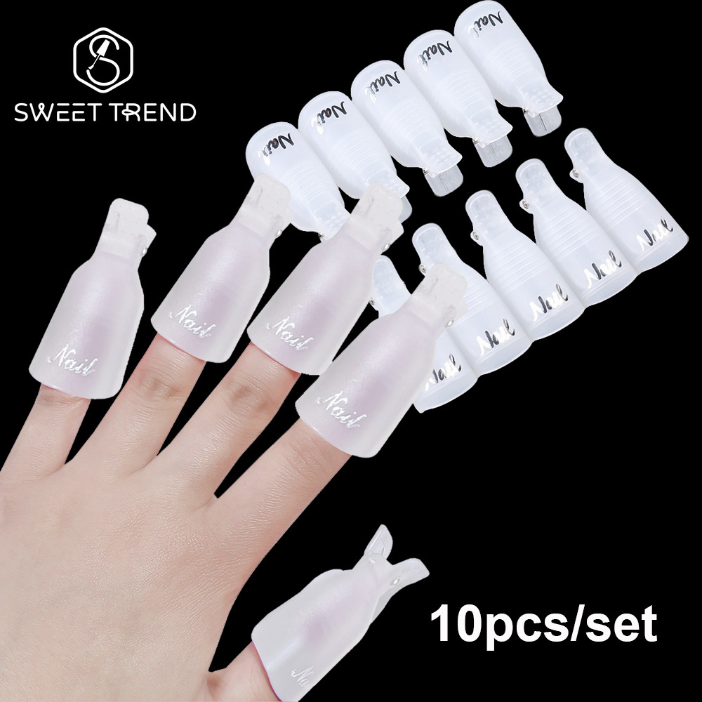 Nail Art Full Color - TATLI TREND-10 Adet/set Plastik Akrilik Tırnak