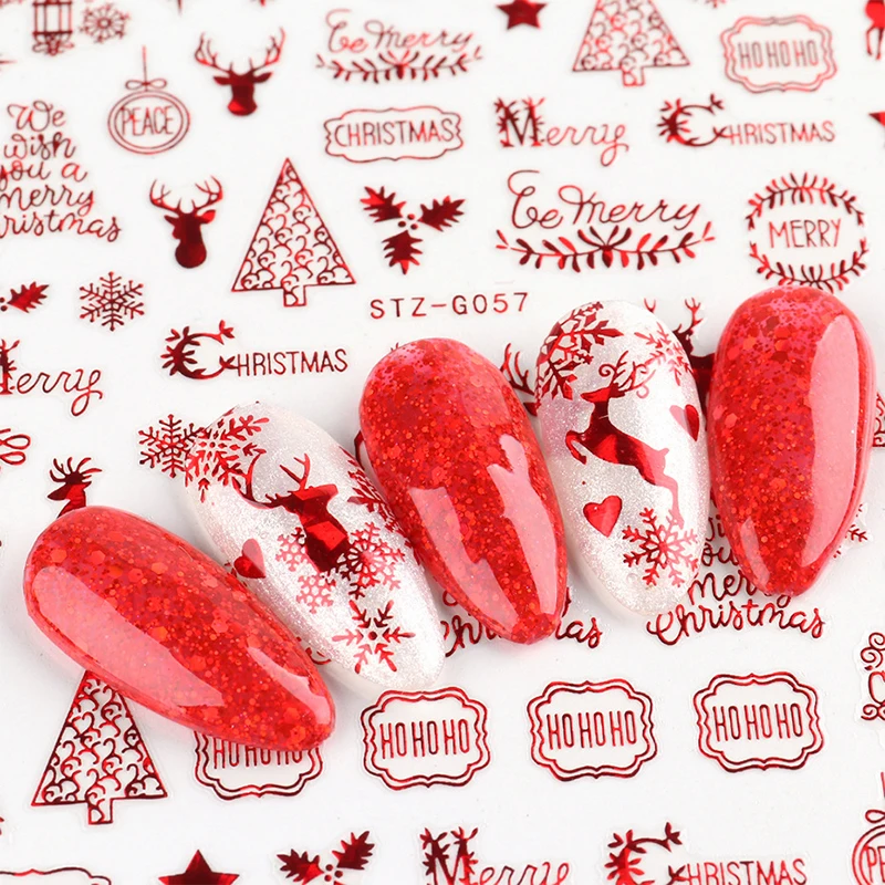 Noel Çivi Aksesuarları Kırmızı - Nail Art Xmas Tree incelemesi ve fiyatı