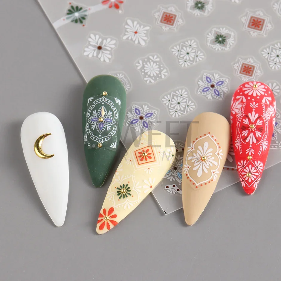 3D Bohemian Mat Yeni Tırnak Et - Nail Art France incelemesi ve fiyatı