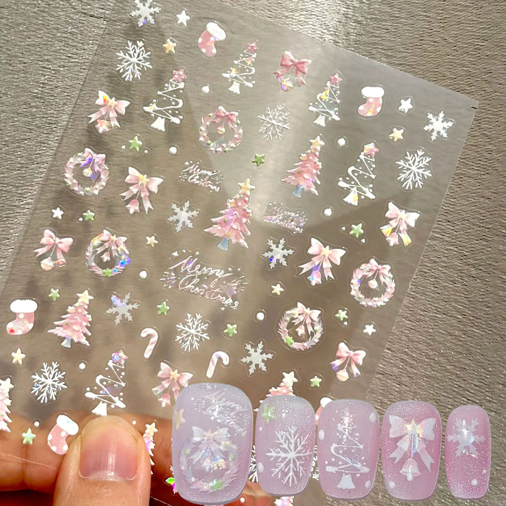 1 adet Aurora Pembe Noel Ağacı - Nail Art Xmas Tree incelemesi ve fiyatı