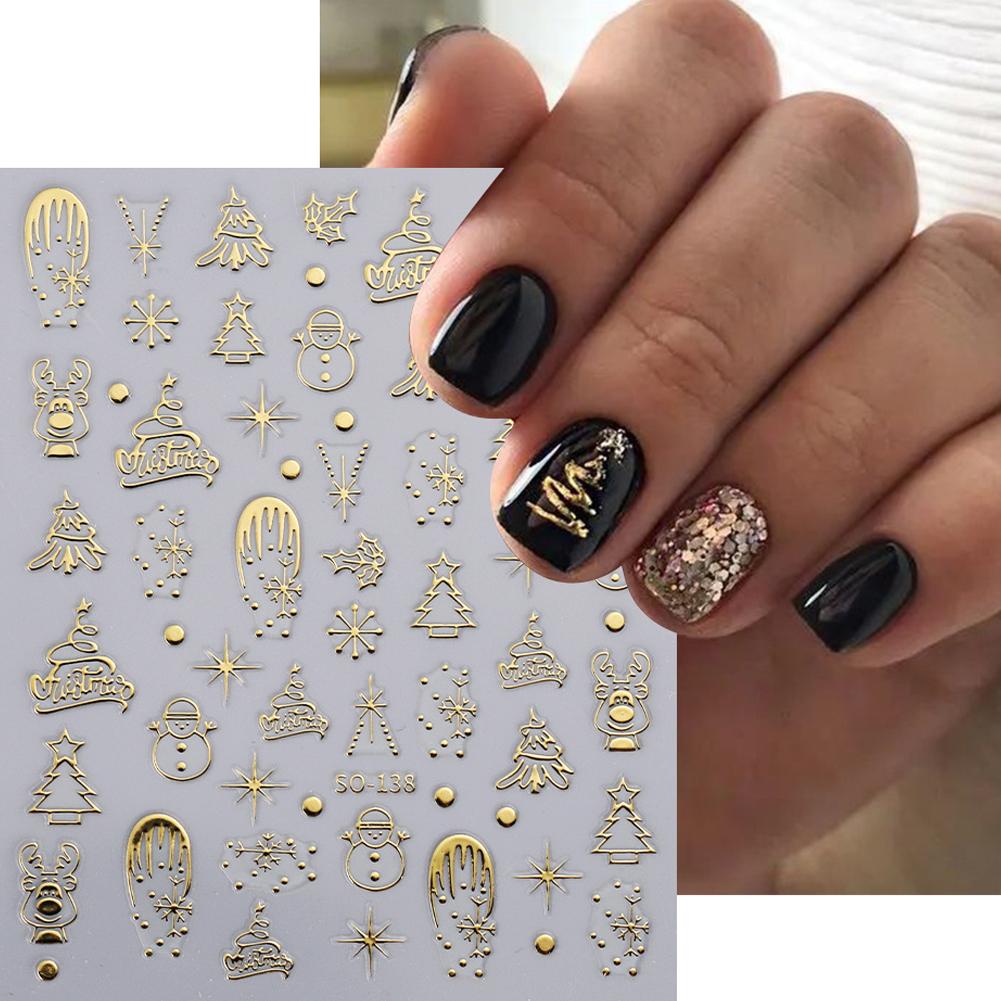 Noel Tırnak Sanatı Çıkartmalar - Nail Art Xmas Tree incelemesi ve fiyatı