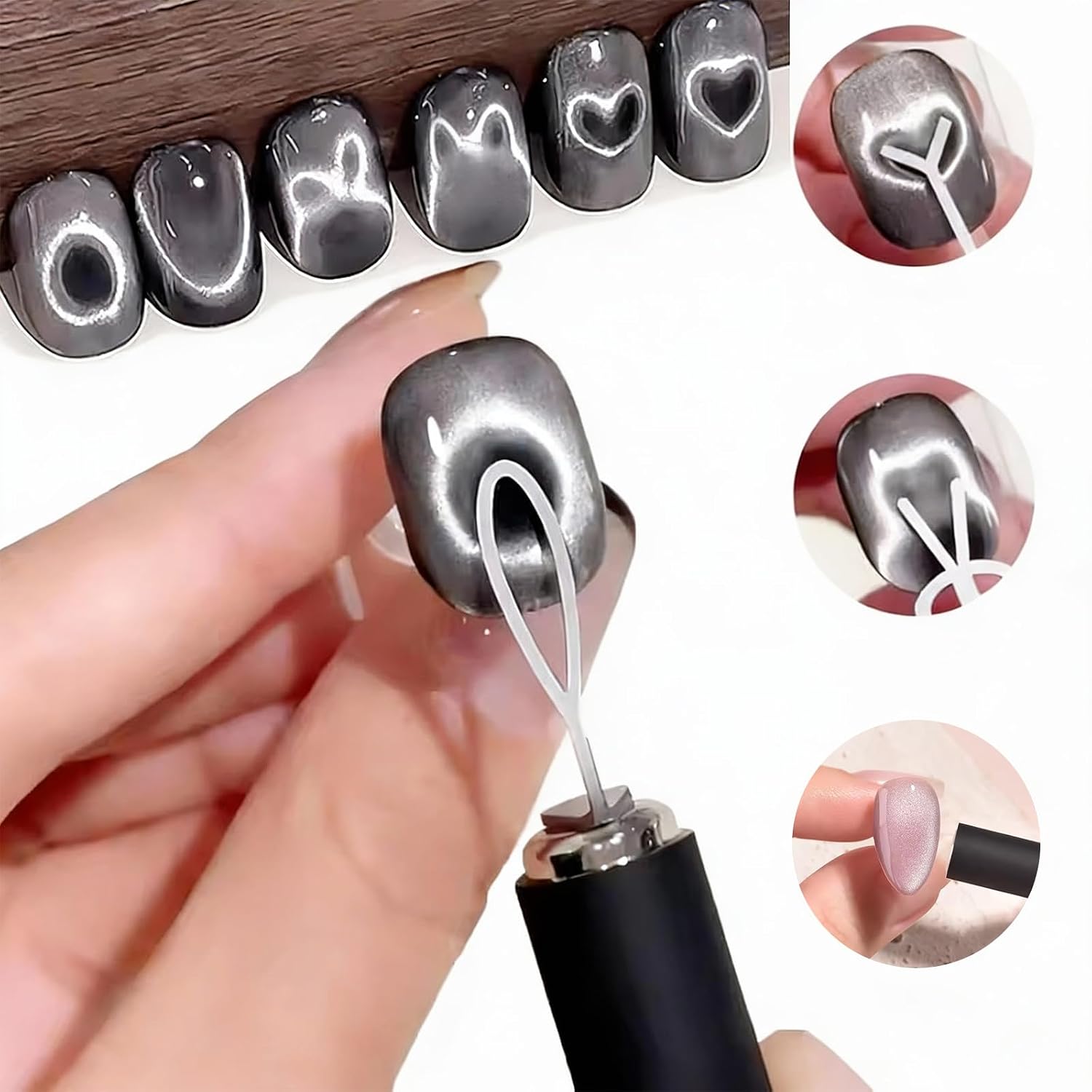 10 Adet Kedi Gözü Tırnak Mıkna - Nail Art Full Color incelemesi ve fiyatı