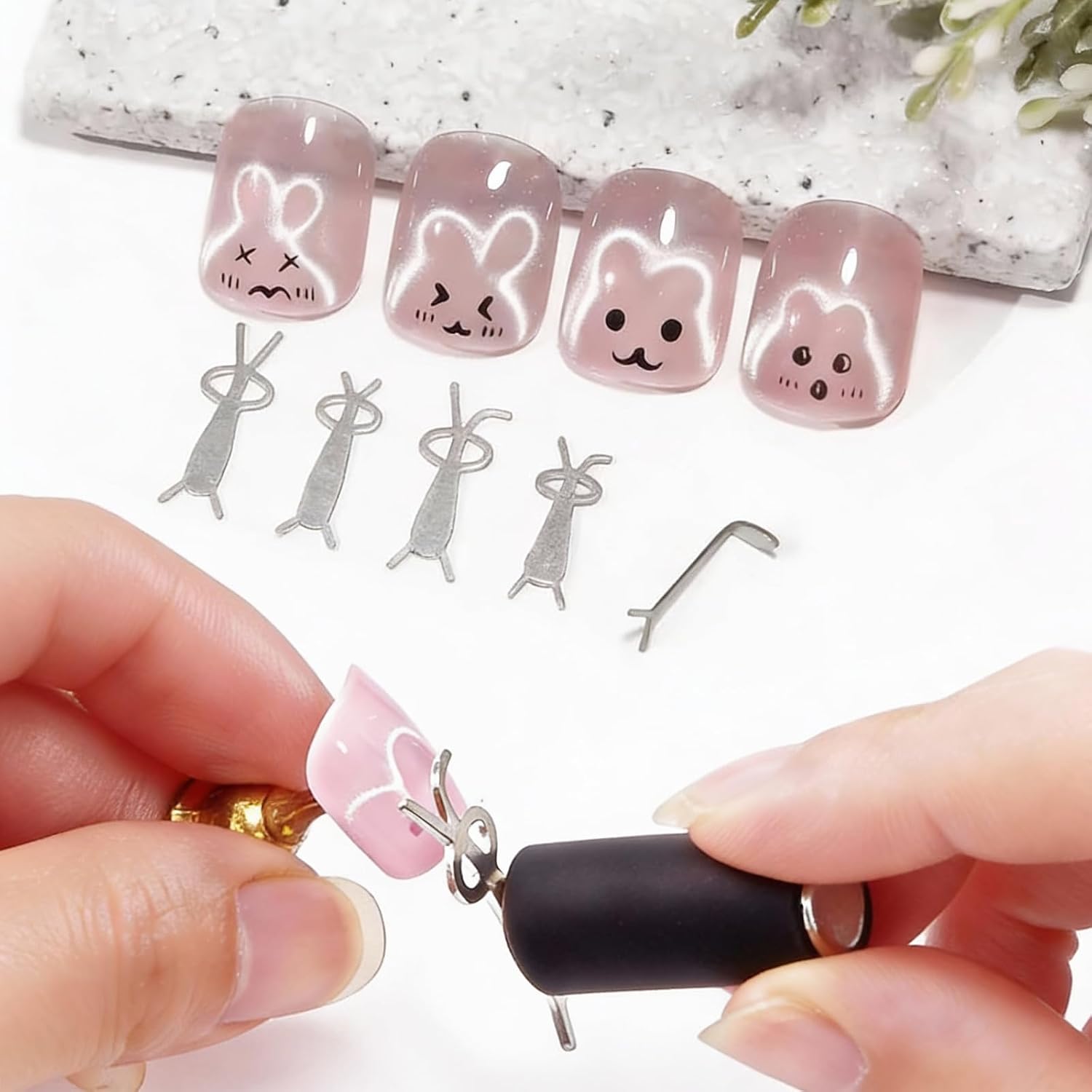 10 Adet Kedi Gözü Tırnak Mıkna - Nail Art Full Color incelemesi ve fiyatı