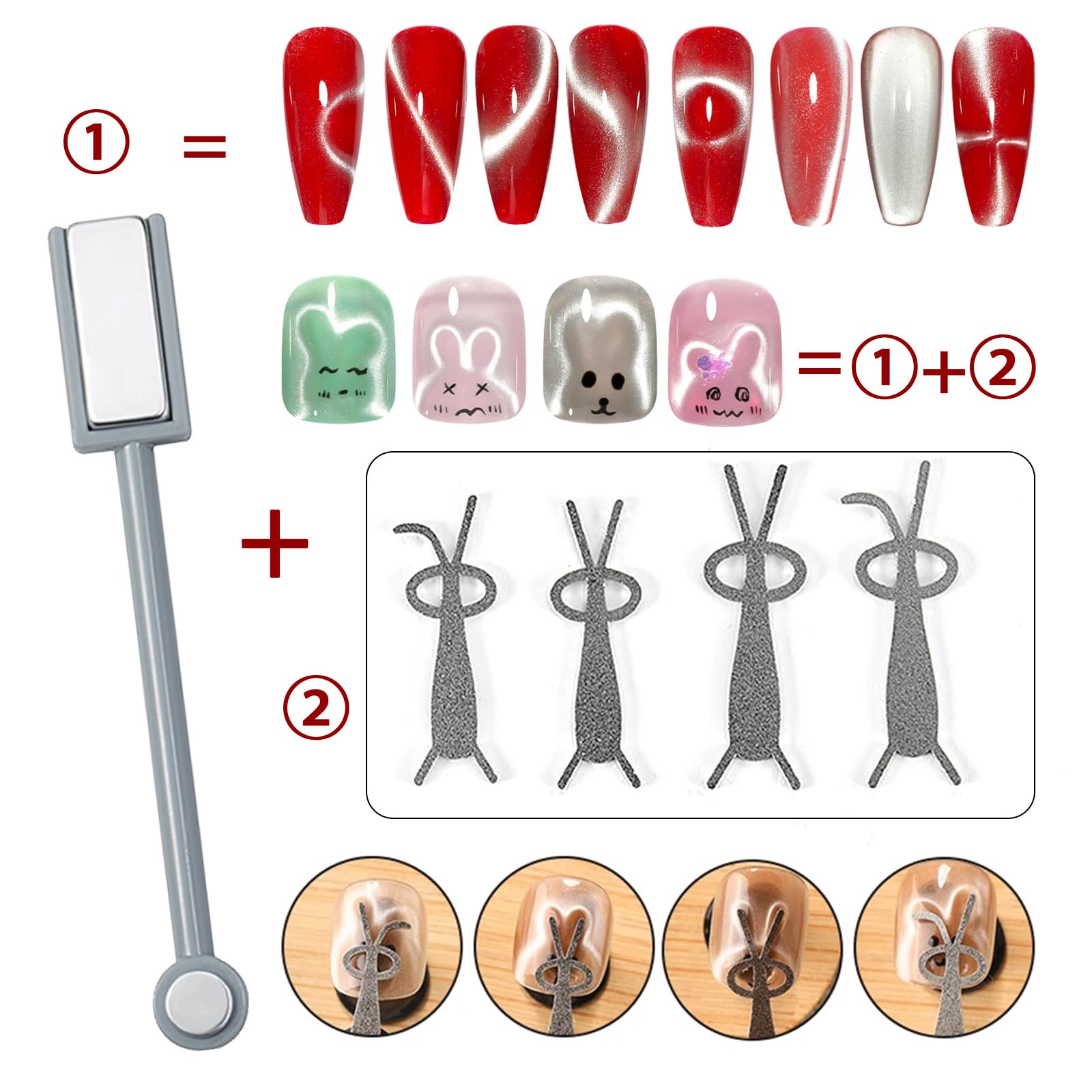 11 Parça Kedi Gözü Tırnak Sana - Nail Art Full Color incelemesi ve fiyatı