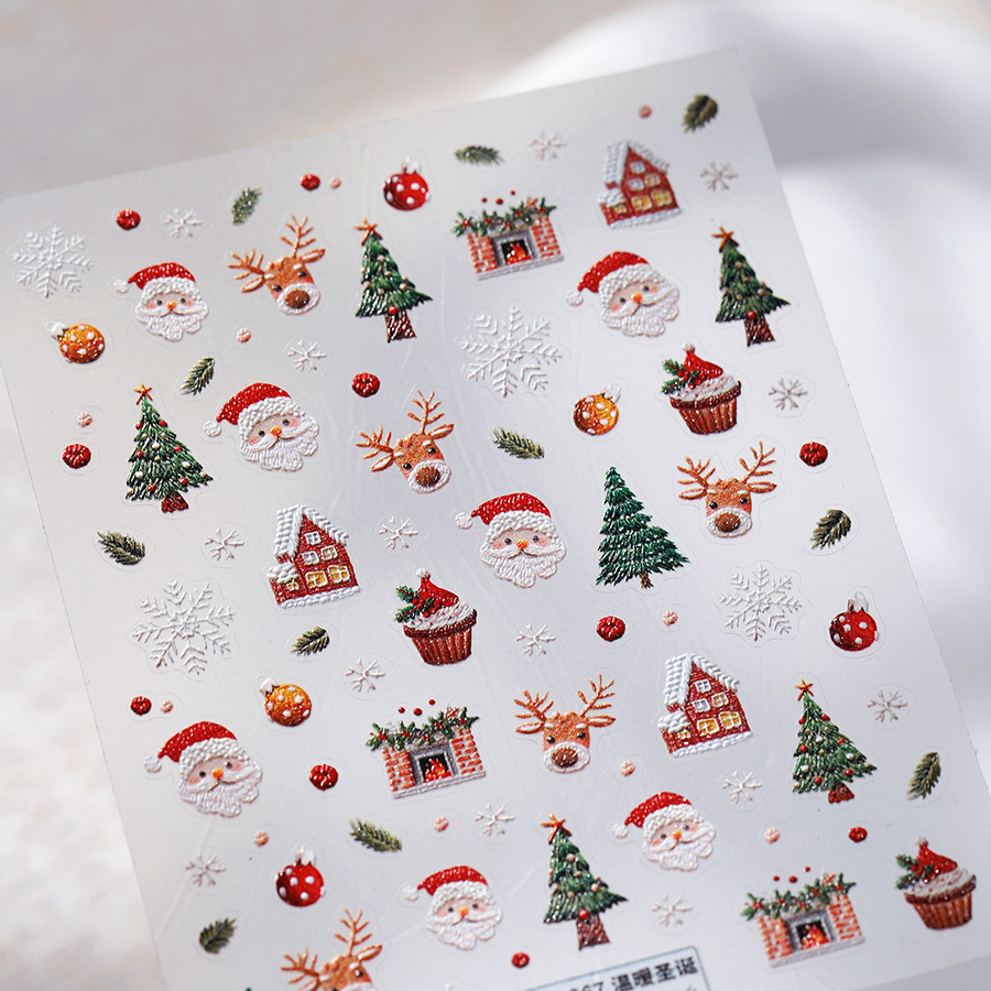 Sevimli Noel Ayısı ve Zencefil - Nail Art Xmas Tree incelemesi ve fiyatı
