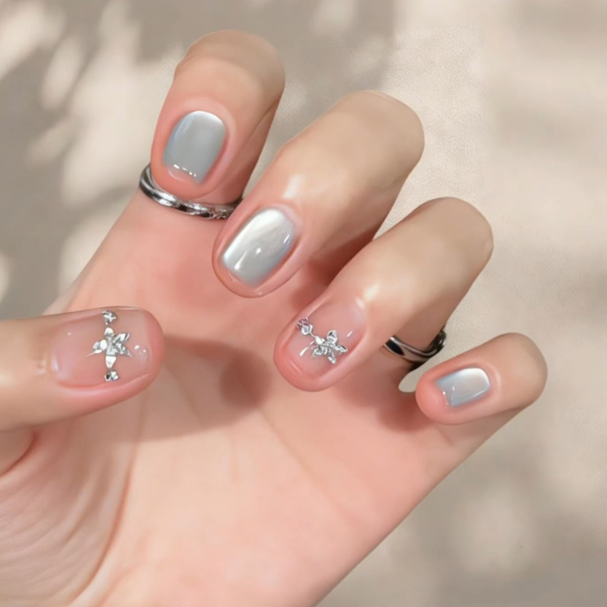 24 Adet Kedi Gözü Simli Tırnak - Nail Art Simple incelemesi ve fiyatı
