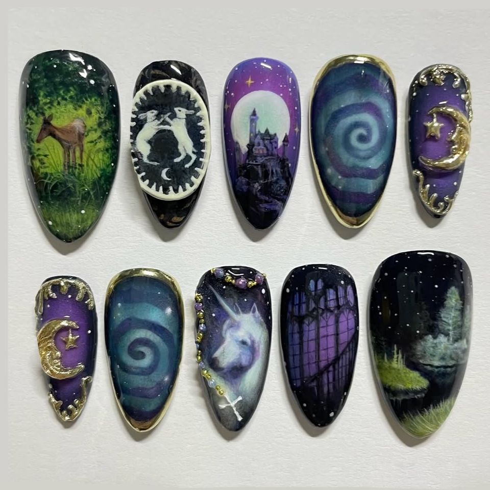 24 adet fantezi göksel at takm - Nail Art Maroon incelemesi ve fiyatı